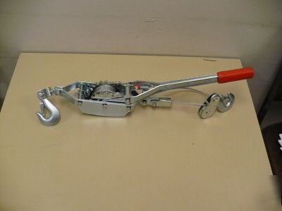 Power pull 2-ton dual ratchet S18600 winch puller