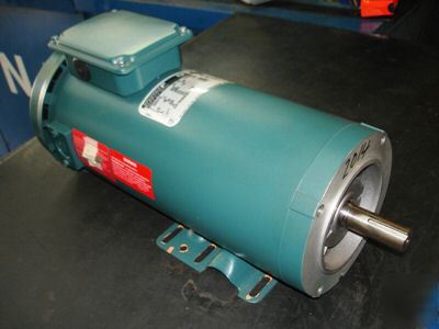 Reliance pmdc motor 1.5 hp 1800 rpm 180V dc tefc 1 1/2 