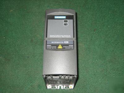 Siemens micromaster 420 6SE6420-2UD13-7AA1