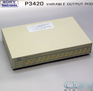 Sony tektronix P3420 variable output pod for DG2020