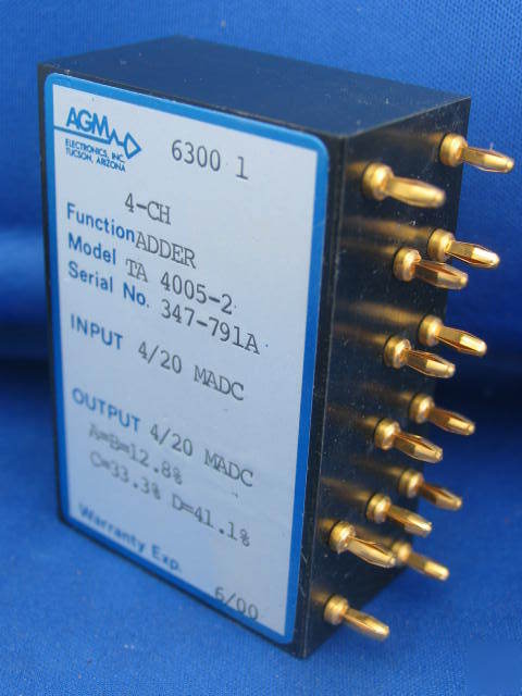 TA4005-2 agm 4 channel adder module