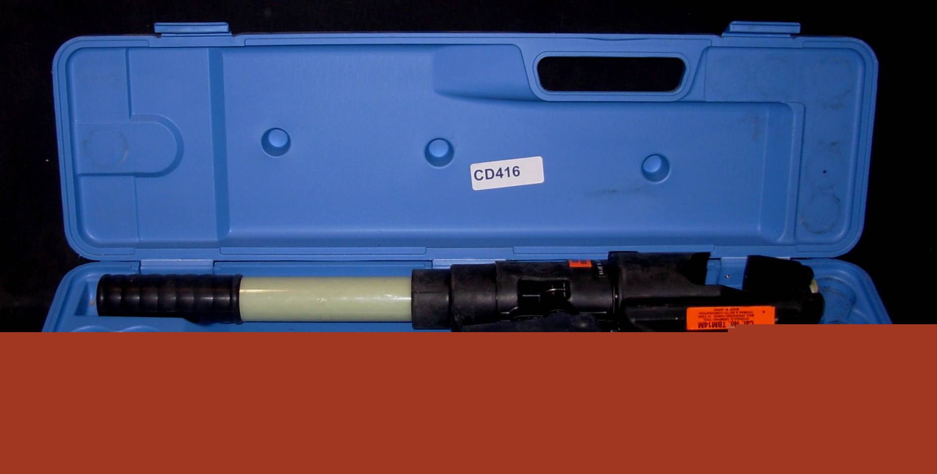 Thomas & betts TBM14M hydraulic crimper.