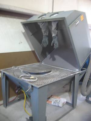 Trinco master model 48X48 blast cabinet