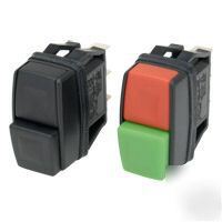 3 x spdt black rocker switches 10A @ 250V cnc