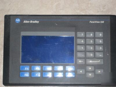 Allen bradley 2711-K5A8 panelview 550 keypad