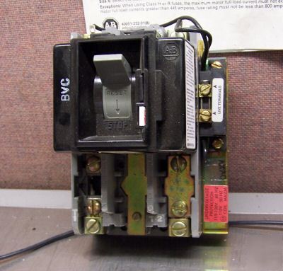 Allen bradley 609T-aoxd size 0 manual motor starter 