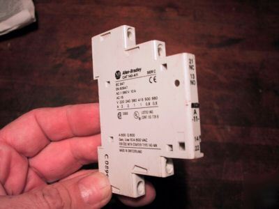 Allen bradley auxiliary contact 140-A11 140-mn starter