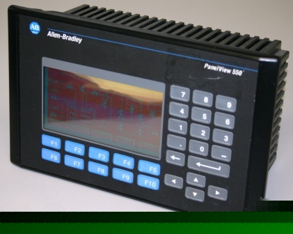 Allen-bradley rockwell panelview 550 terminal 2711-K5A5
