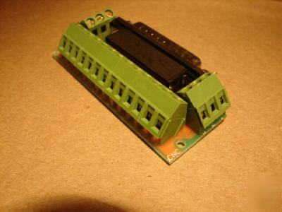 Cnc large DB25 breakout board for stepper motors