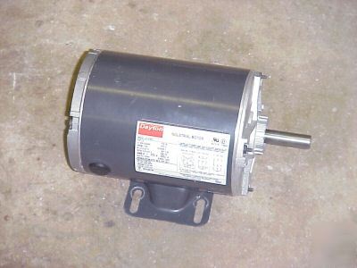 Dayton 1/2 hp 3 phase industrial motor 2N103