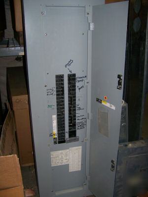 Ge 400AMP main mlo circuit breaker panelboard 208/120