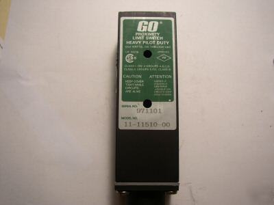 Go switch 11-11510-00 proximity leverless limit switch 