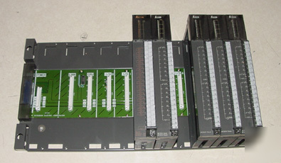 Mitsubishi a series plc rack & i/o modules