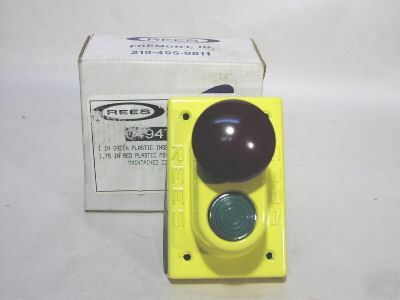 New rees 04947-132-5 start stop push button 049471325 