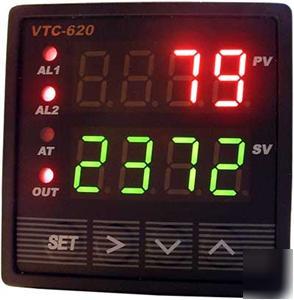 Pid temperature controller + 40A ssr fah/celsius