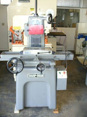 Sharp #sg-618 (hand feed) surface grinder