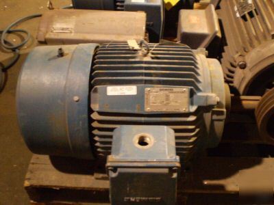 Siemens 30HP electric motor 1LA02864SE41 variable speed