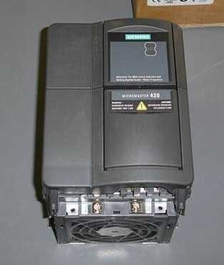 Siemens micromaster 420 ac variable speed drive 