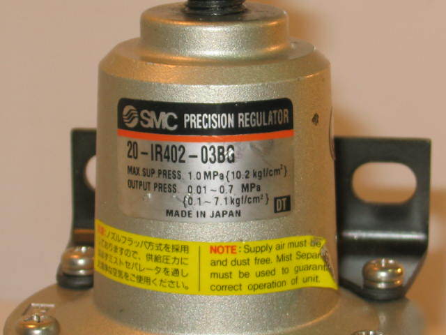Smc pneumatic precision regulator 20-IR402-03BG