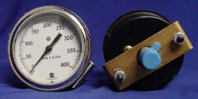 U.s. gauge 0-400 psi pressure gauge 2 3/4