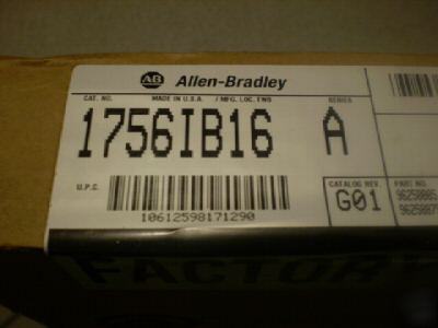  allen bradley 1756 IB16 dc input series a sealed