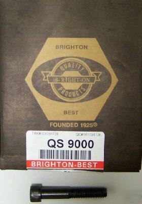 100PC brighton-best socket head cap screw 1/4-20 x 1/2