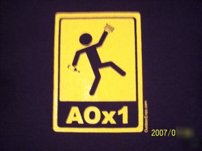 AOX1 ems fire emt paramedic firefighter shirt - xl