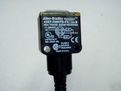 Allen bradley 20M trans beam reciever m/n 42EF-R9MPB-F4