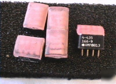 Amp 4 pos dip switch 4-435166-9 five pieces