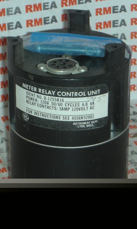 Ge d-1255K16 meter relay control unit