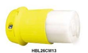 Hubbell HBL26CM13 twist-lock connector