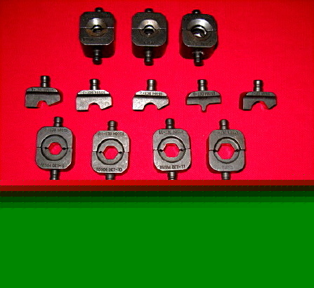 Huskie 15 pc die set for ep-15B 6 ton hydraulic crimper
