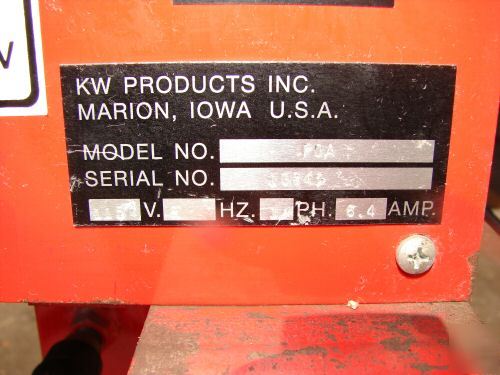 Kwik way 108 pda on car brake lathe loaded excellent