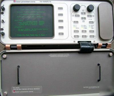 Laser precision ts-4320 p/g optical test set anvil case