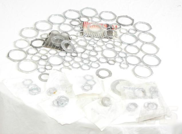 Lot of conduit locknuts 2 