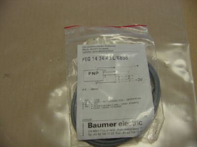 New baumer electric feg 14.24.45/l/K858 sensor >