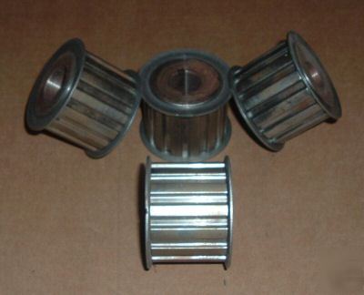 New lot of 4 timing pulleys 1-1/2