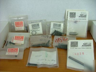 New sherline replacement screws/dead centers. lot