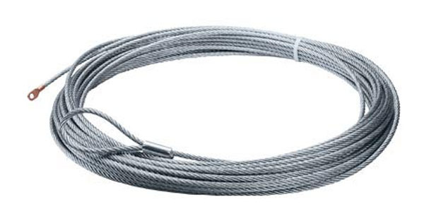 New warn atv winching wire rope 50' x 3/16