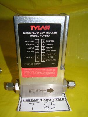 Tylan fc-280 v mass flow controller mfc H2 100 sccm