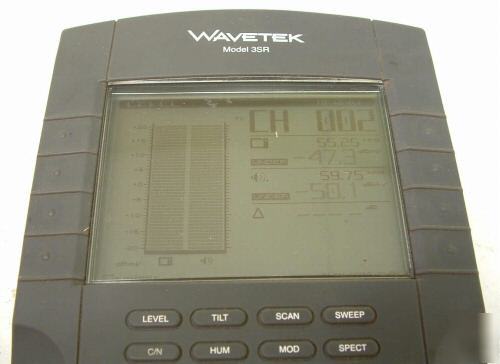 Wavetek model 3SR stealth sweep catv meter