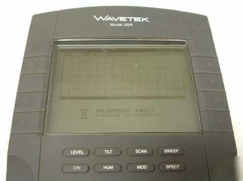 Wavetek model 3SR stealth sweep catv meter