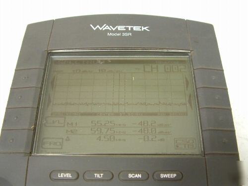 Wavetek model 3SR stealth sweep catv meter