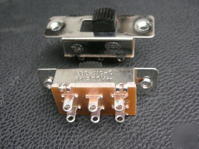 14, 2-way dpdt 125V-250V slide on/on guitar switch,S202