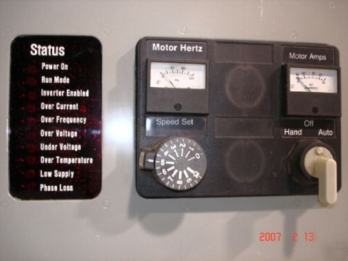 4 - westinghouse*15 h.p. adjustable frequency drives 