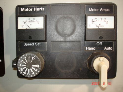 4 - westinghouse*15 h.p. adjustable frequency drives 