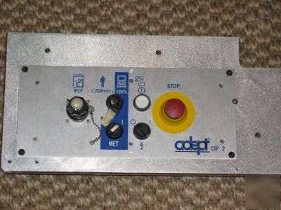 Adept robot controller interface panel 2 (CIP2)