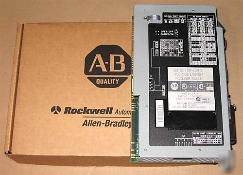 Allen bradley 1785-L20E/c plc-5/20 ethernet processor