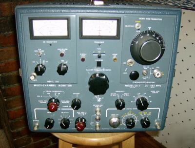 Cushman ce-7 communication service monitor