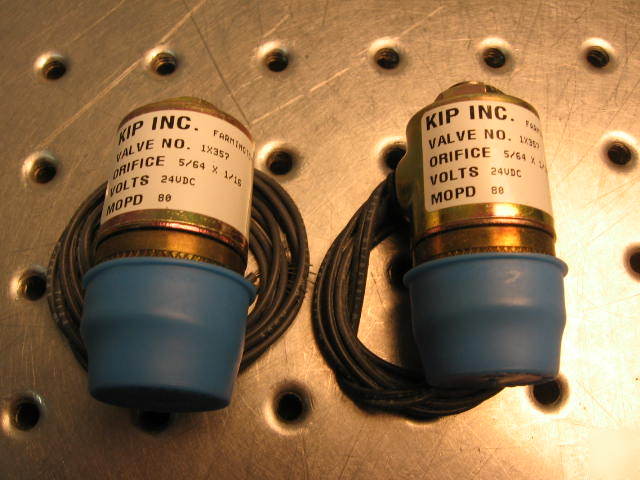 G34322 two kip model 1X357 valves